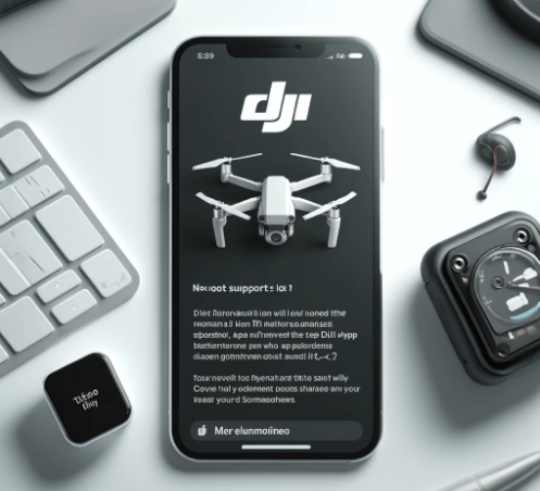 Notificação da DJI sobre a interrupção do suporte do aplicativo DJI Fly para iOS 12