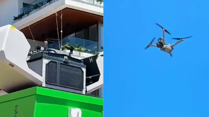 Florianópolis testa primeiro drone autônomo da América do Sul nas praias