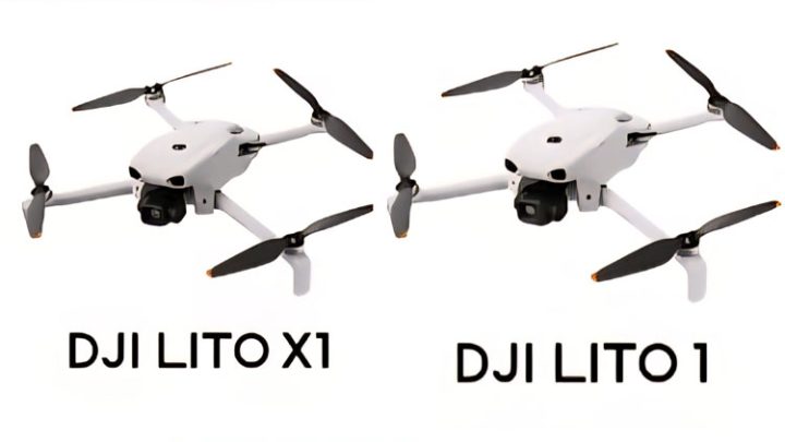 Atualização do DJI Lito 1 e Lito X1: novas imagens do produto vazadas.