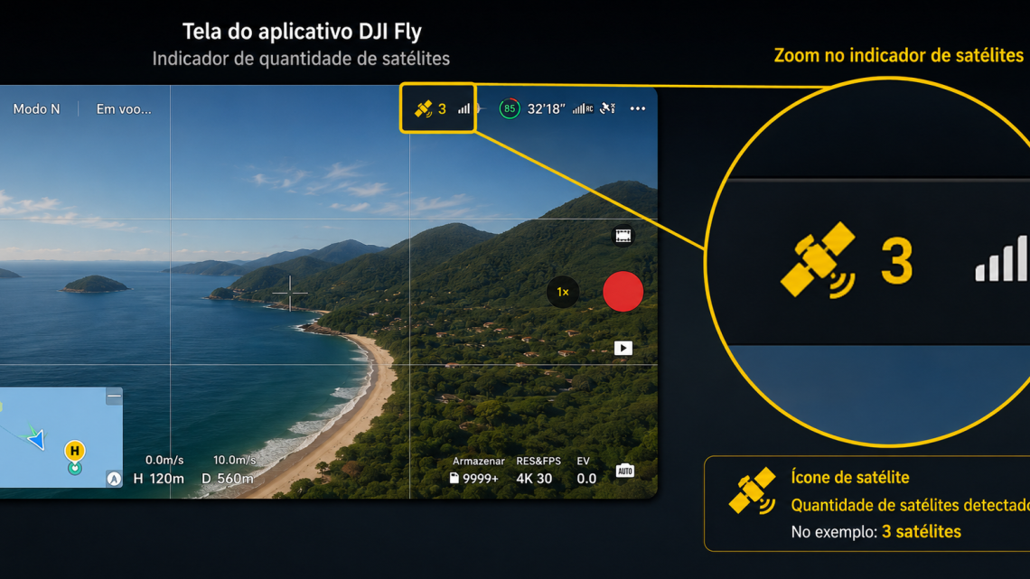 Quando o céu está limpo, mas o seu drone pode estar em risco: entendendo o Índice Kp