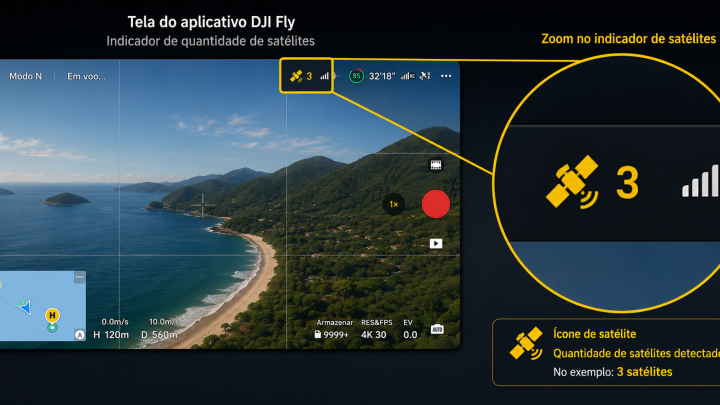 Quando o céu está limpo, mas o seu drone pode estar em risco: entendendo o Índice Kp